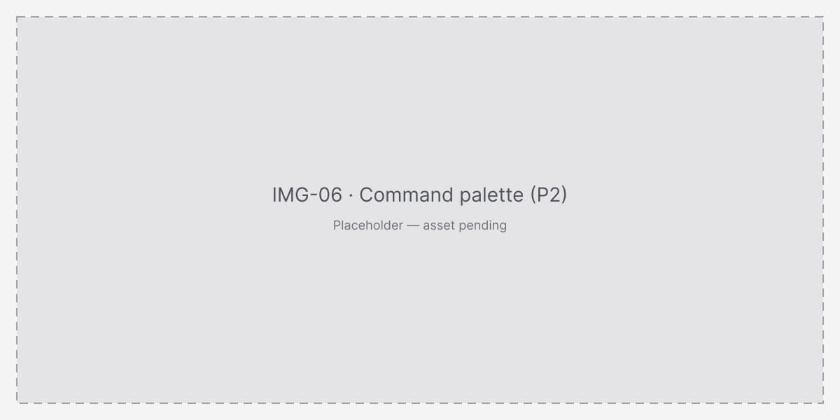 The palette is the receipt for density that was earned, not assumed.