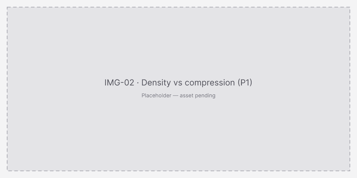 Same row, same data: one table earns its density with signal, the other just moves the furniture closer together.